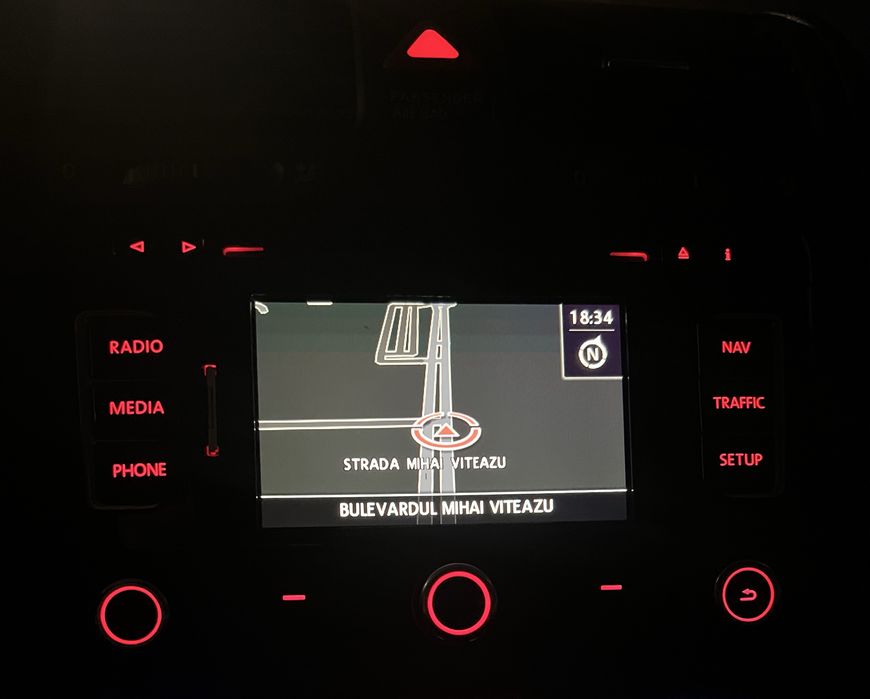 Navigatie originala volkswagen