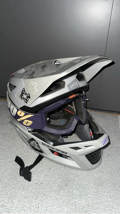 Casca Leatt DBX4.0 marimea L plus ochelari 100%