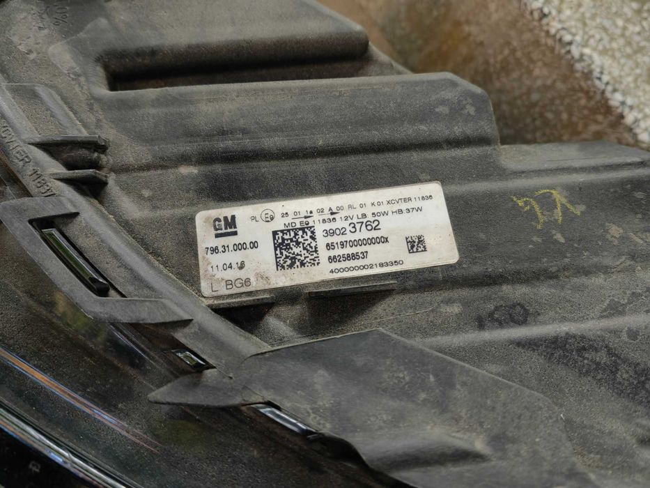 Фар Opel Astra K LUX LED ляв / Фар Опел Астра К LED Оригинален