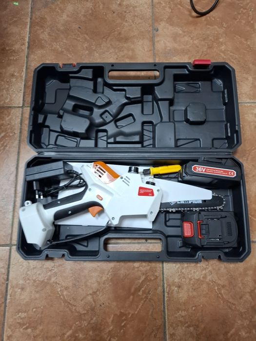 Minidrujba Ferăstrău electric 36V ungere lant