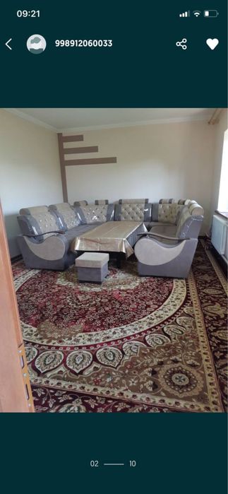 ХОВЛИ УЙ  14 СОТИК СОТИЛАДИ Фаргонада. Иккита ойлага можалланган