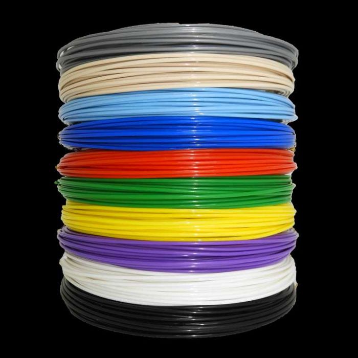 Пластик для 3Д ручки ABS. PLA. PET-G  5-10 м есть доставка