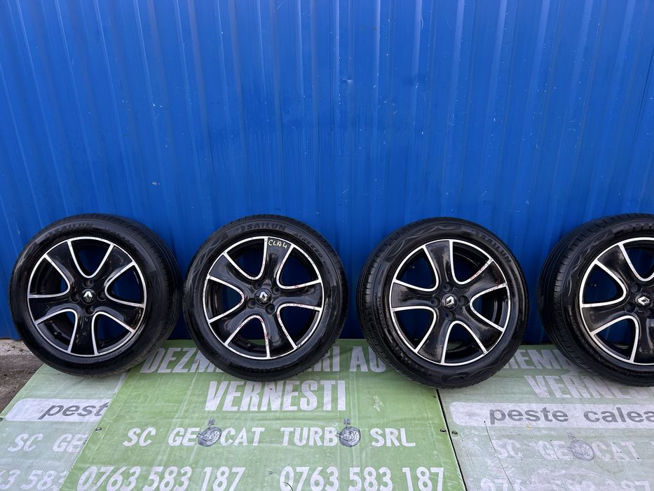 Jante aliaj R15 Renault Clio 4 cauciucuri in stare bună