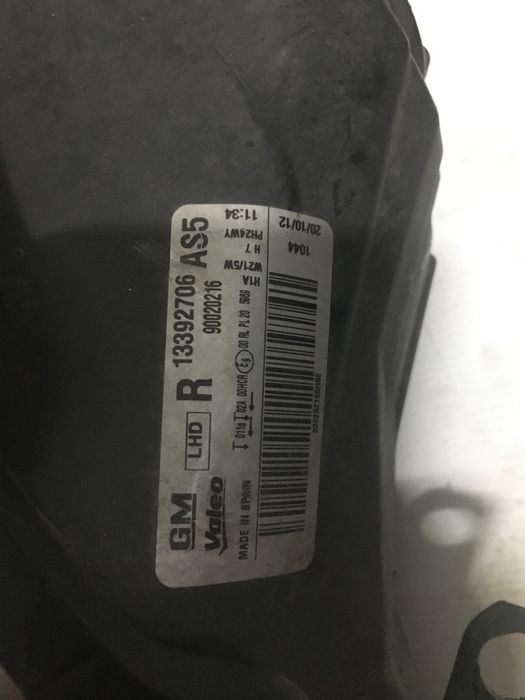 Faruri St/Dr Opel Corsa D Facelift. 2011-2014. Volan Stinga.