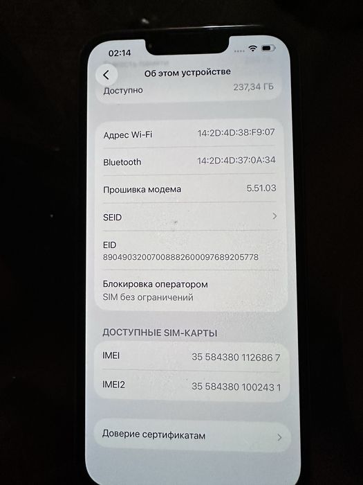 IPhone 13 pro 256 gb
