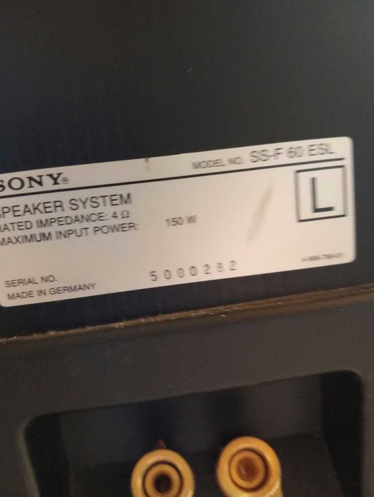 vand boxe profesionale Sony SS-F 60 ES