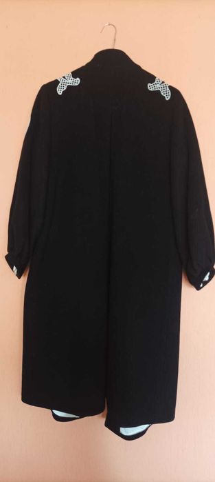 Италианско вълнено палто с подплата