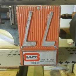 Slaif industrial, masina de slefuit orizontal, cu masa de 3 m - Italia