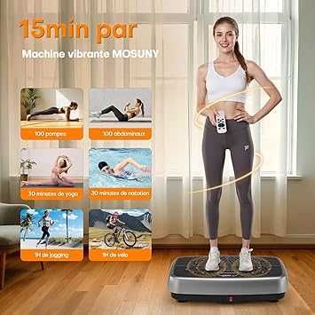 Platformă vibratoare pentru masaj limfatic MOSUN