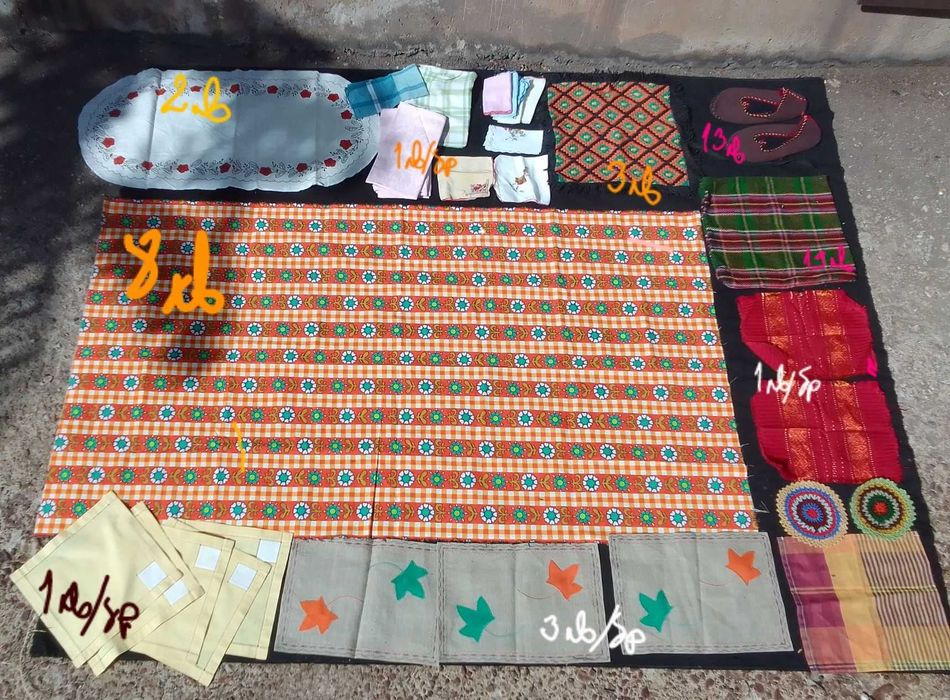 Ръчно плетени, бродирани и тъкани битови нещица