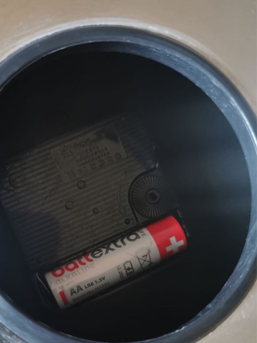 Винтидж часовник от неръждаема стомана стенен "49 Bond Street London"