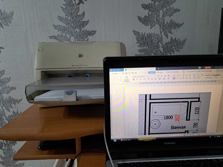 Продается ноутбук Тошиба в рабочем состоянии