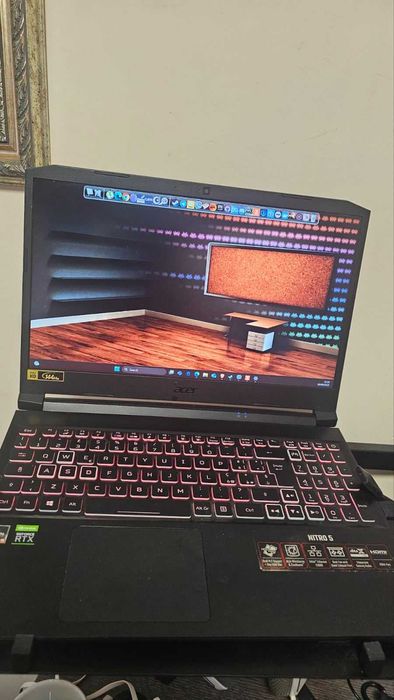 Лаптоп Gaming Acer Nitro 5, 2TB SSD, Ryzen 9 5900HX, 32 GB, RTX 3080