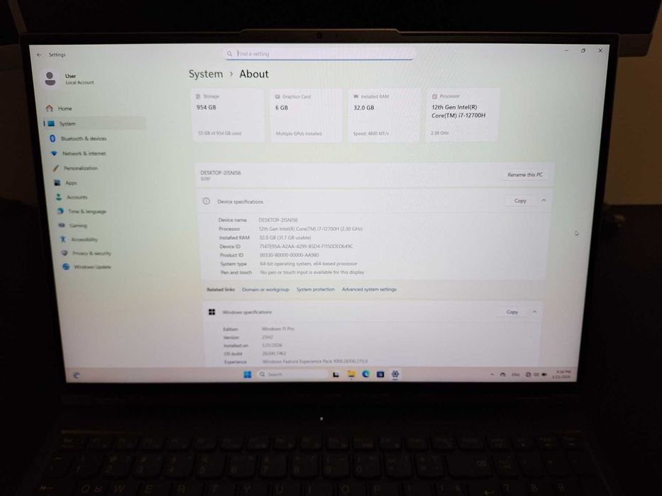 Lenovo Legion 5 Pro - i7 - 32GB RAM - 1TB SSD - GeForce RTX 3060