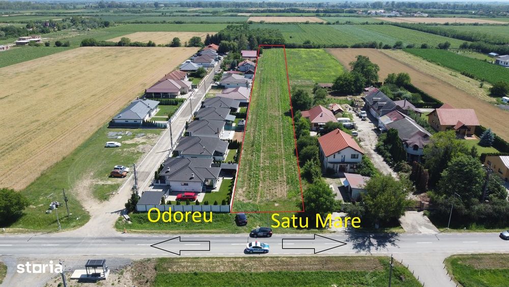 Teren Odoreu | str. Principala | Ideal pentru parcelare
