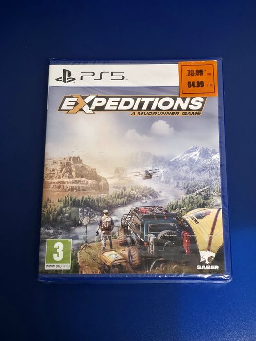 ЗАПЕЧАТАНА Expeditions: A MudRunner Game PS5 / PS 5