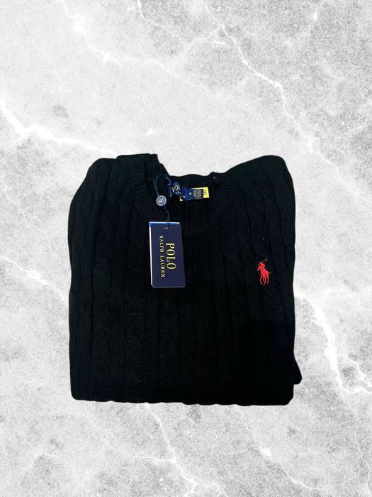 Pulover Polo Ralph Lauren – mărimea M – Negru – nou cu etichetă