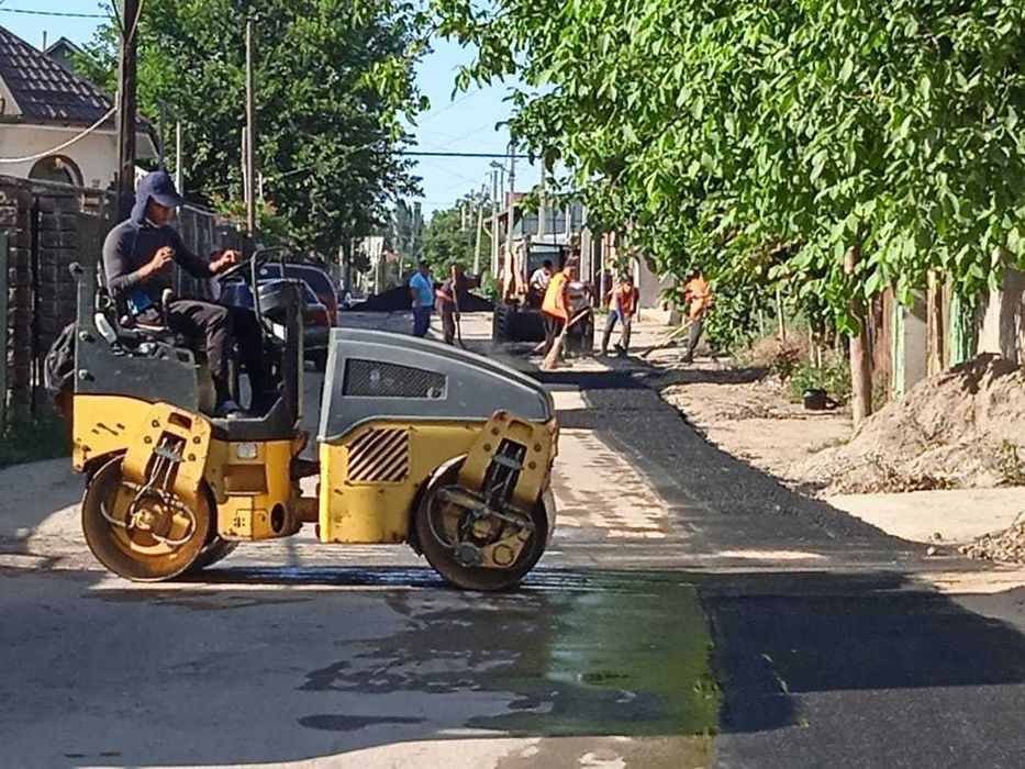 Асфальтирование Алматы. Асфальт