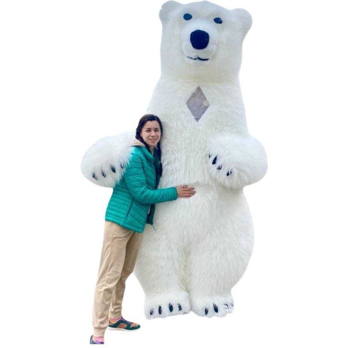 Костюм на бяла мечка