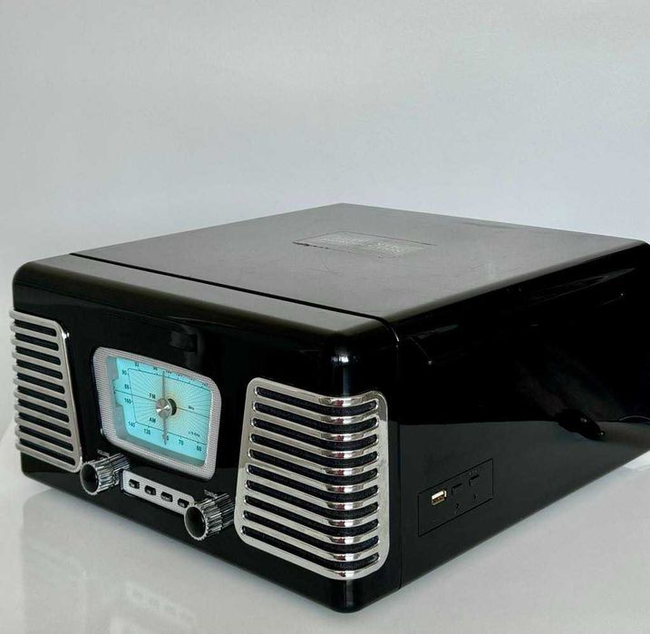 Ретро стил грамофон с FM радио и USB