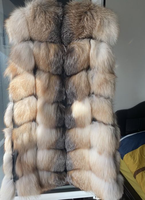 Vesta blana naturala