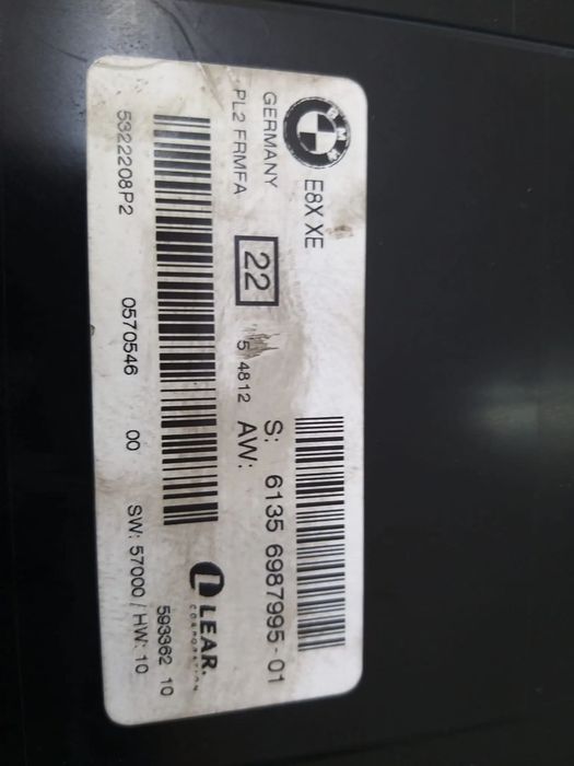 Modul calculator lumini frm bmw seria 1 e87 e81 6135698799501 5322208p2 59336210
