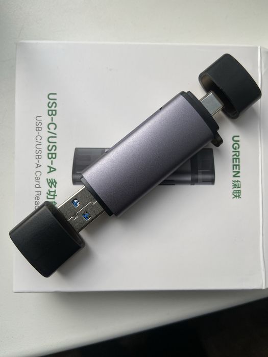 Кардридер SD/TF Ugreen