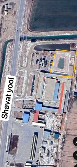 SharSharadan 1 km uzoqlikda Shovot  yo'lida joylashgan noturar bi