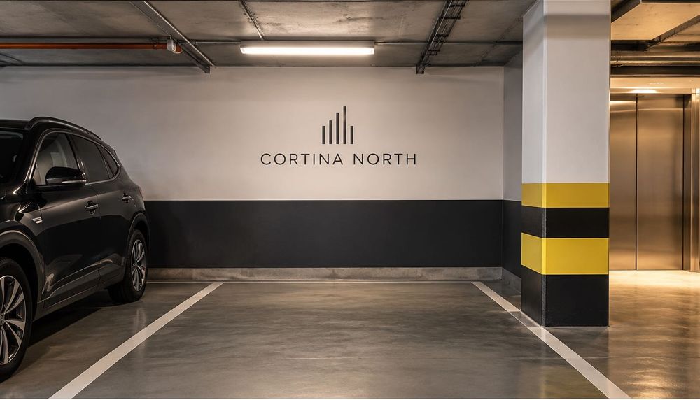Loc parcare Cortina North Bloc A2  Nivel -1 , Aproape de lift ,Parcare subterană