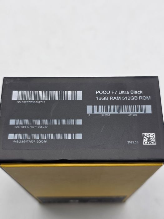 Xiaomi Poco F7 Ultra 5G Dual SIM 16GB RAM 512GB, Black, NOU