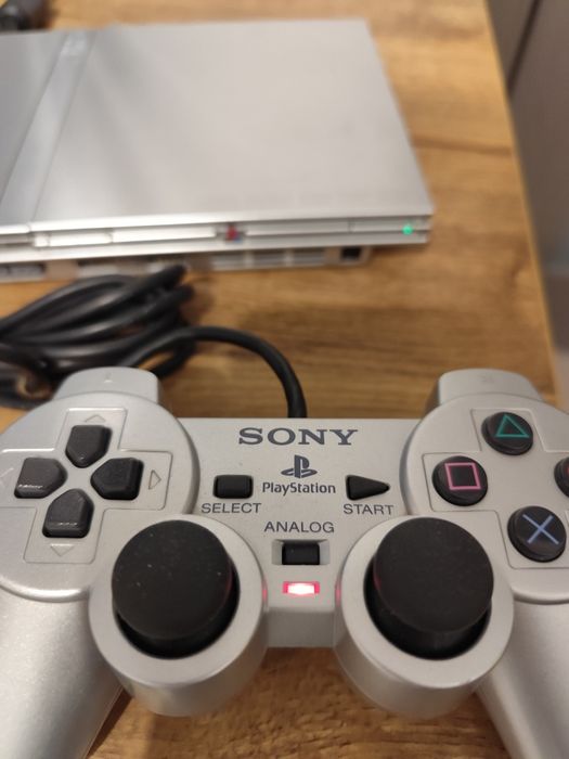 Playstation 2 slim silver+Cutie+manuale