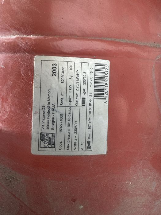 3 фазный Компрессор продам