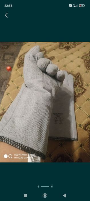 Mănuși rezistente la temperaturi ridicate până la 250grade