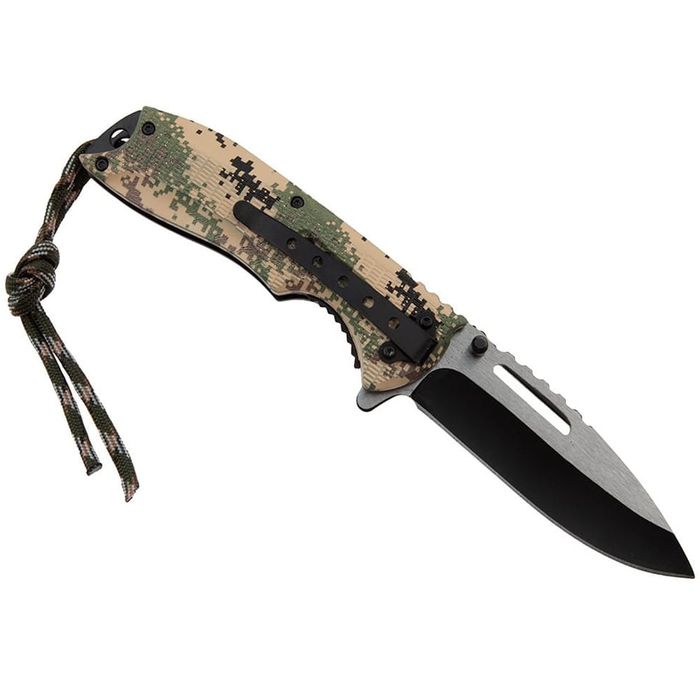 Briceag vanatoare Only Comando, otel inoxidabil, 21 cm, verde