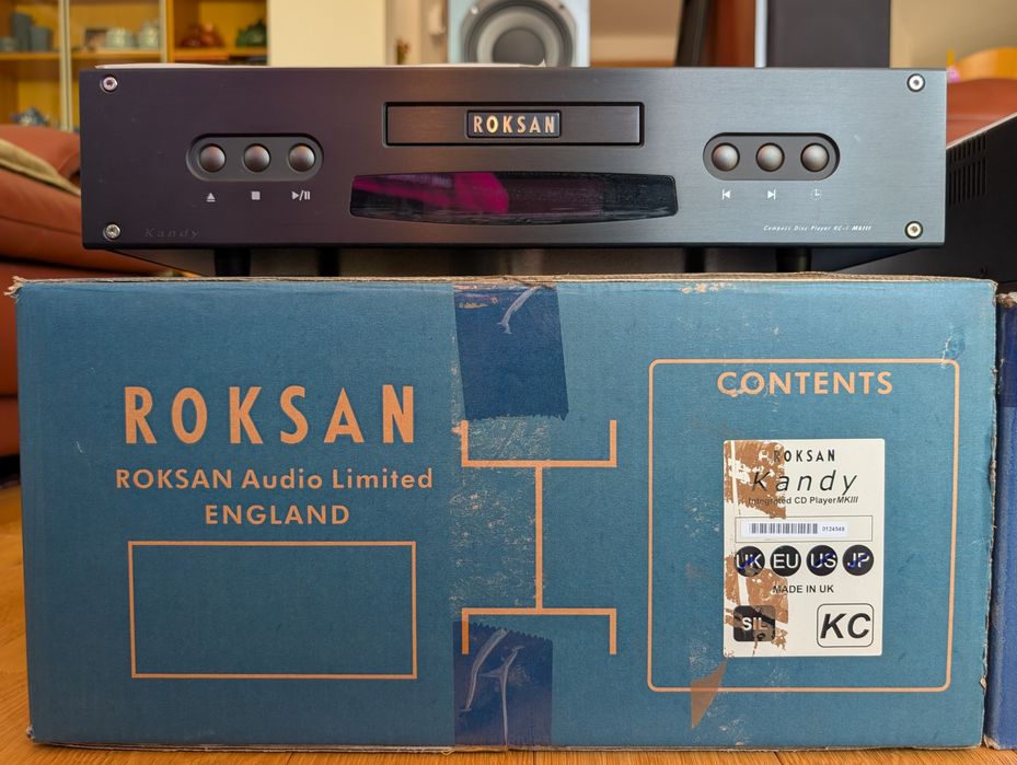 Pachet Hi‑Fi: Roksan Kandy KA‑1 MkIII + KC‑1 MkIII – Stare excelentă