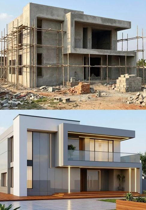 Строительство домов ,коттеджей любой проект от  до я   Уй курамиз