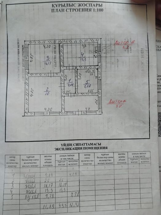 Продается дом Толеби Кылышбаева 199