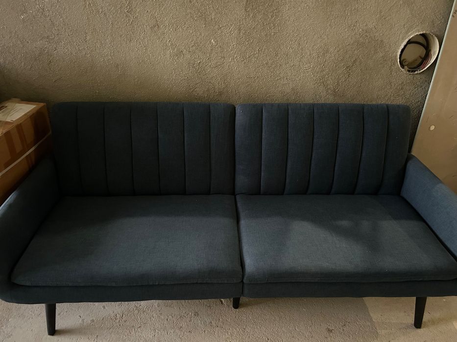 Триместен диван нов, син. Jysk