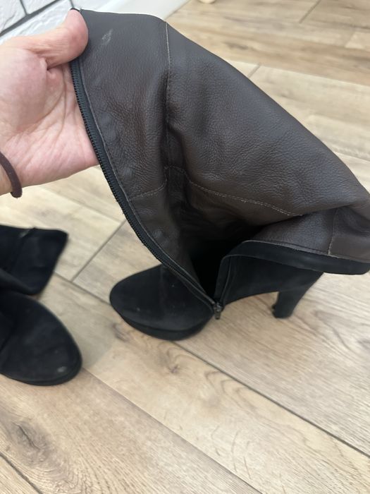 Сапоги кожаные оригинал