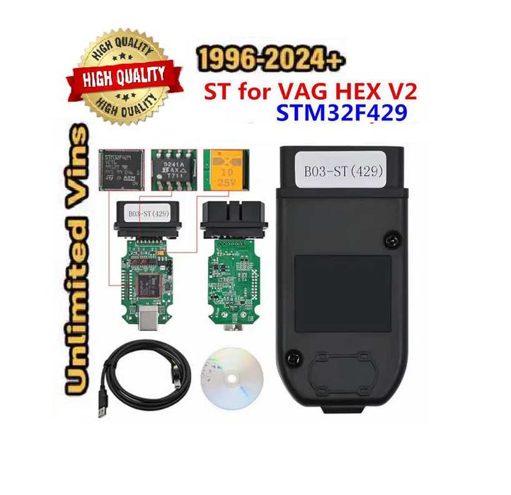 Interfata / Diagnoza VCDS HEX V2 Chip Arm STM32F429