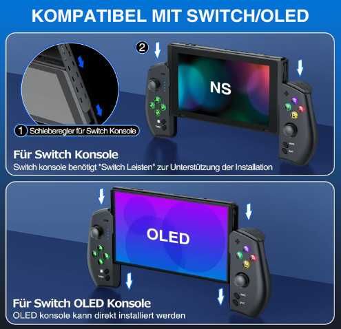 GAMSINGY JC100 безжичен контролер за Nintendo Switch/OLED