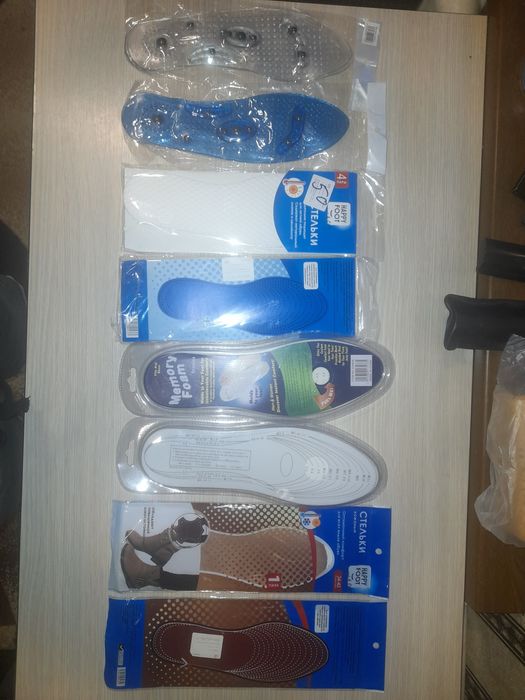 Стельки  для  спортивный  обуви