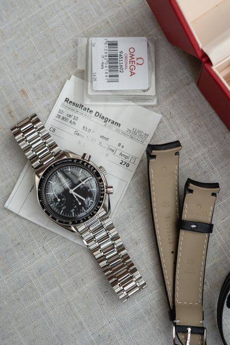 Ceas Omega Speedmaster Reduced –Certificat Chrono24, Stare excelenta
