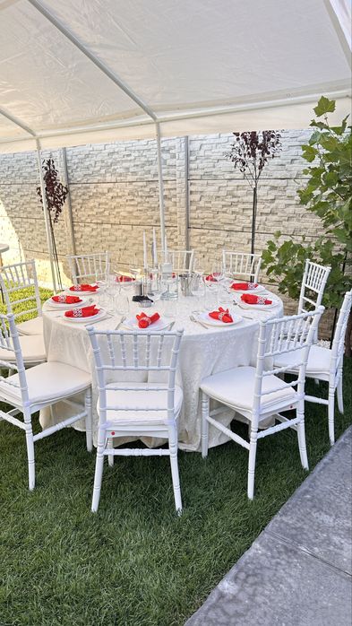 Corturi, mese, scaune de inchiriat pentru evenimente