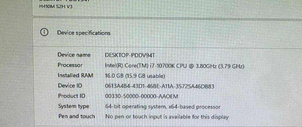 Desktop PC gaming / office