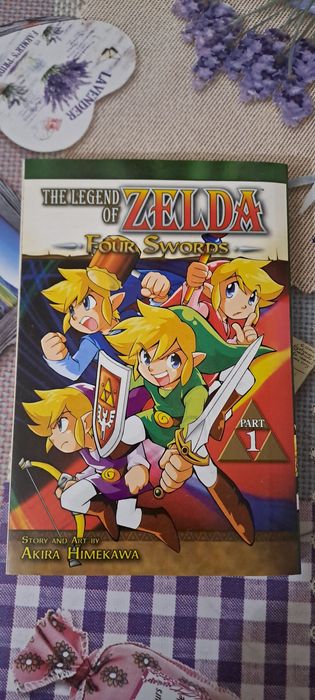 Манга "The legend of Zelda " .