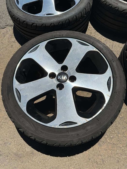 4х100 17 КИА Джанти с гуми KIA Rio, Stonic
