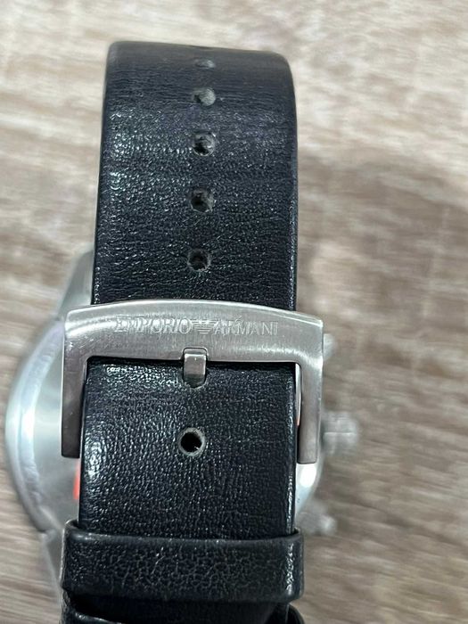 ъжки часовник Emporio Armani AR11243 Mario Chronograph