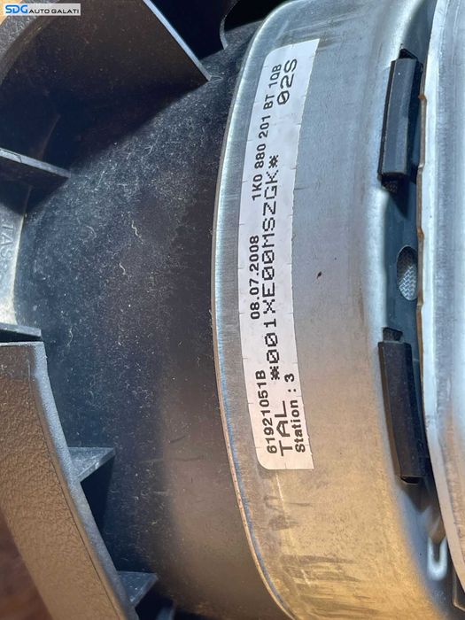 Airbag de pe Volan Volkswagen Touran 1T2 2006 - 2010 Cod 1K0880201BT [B4083]