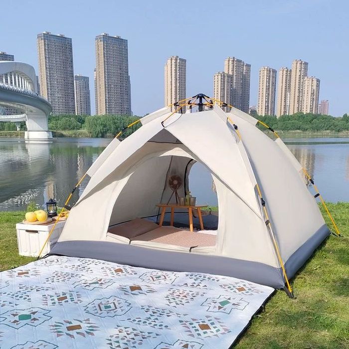 Палатка туристическая для 3–4 человекбесплатный доставка